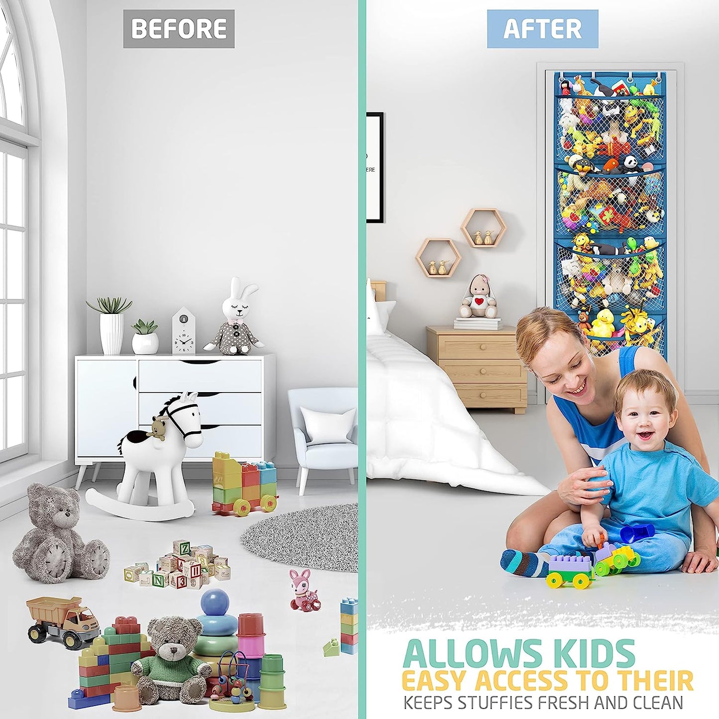 Honeyera® The Original Stuffed Animal Storage (Patented)