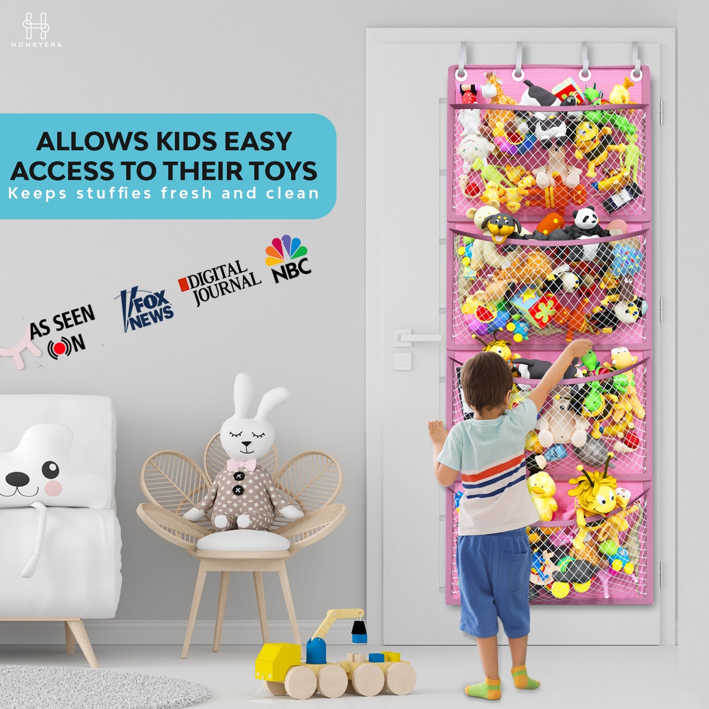 The Original Stuffed Animal Storage