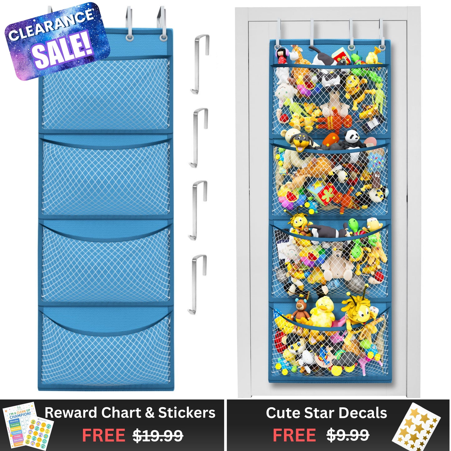 Honeyera® The Original Stuffed Animal Storage (Patented)
