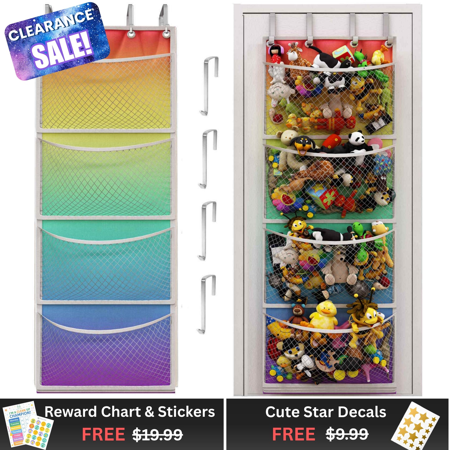 Honeyera® The Original Stuffed Animal Storage (Patented)