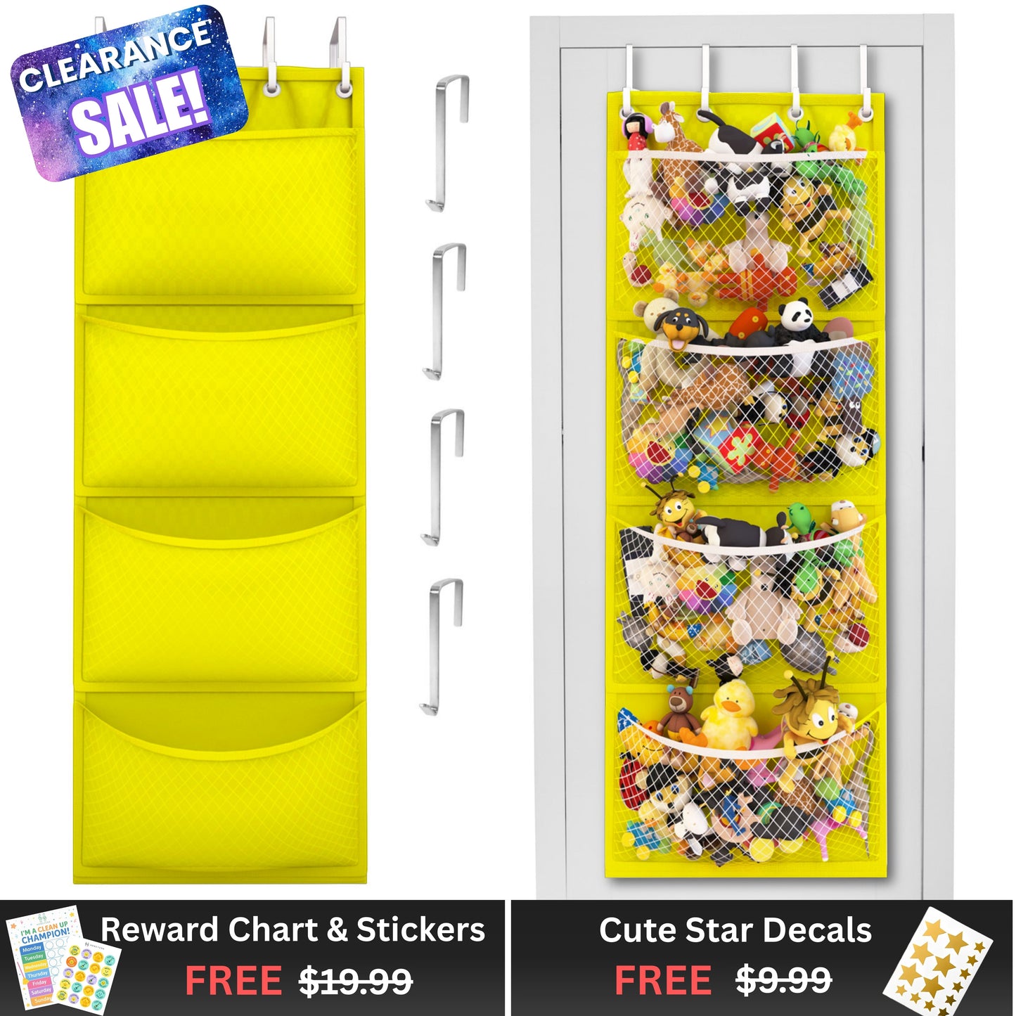 Honeyera® The Original Stuffed Animal Storage (Patented)