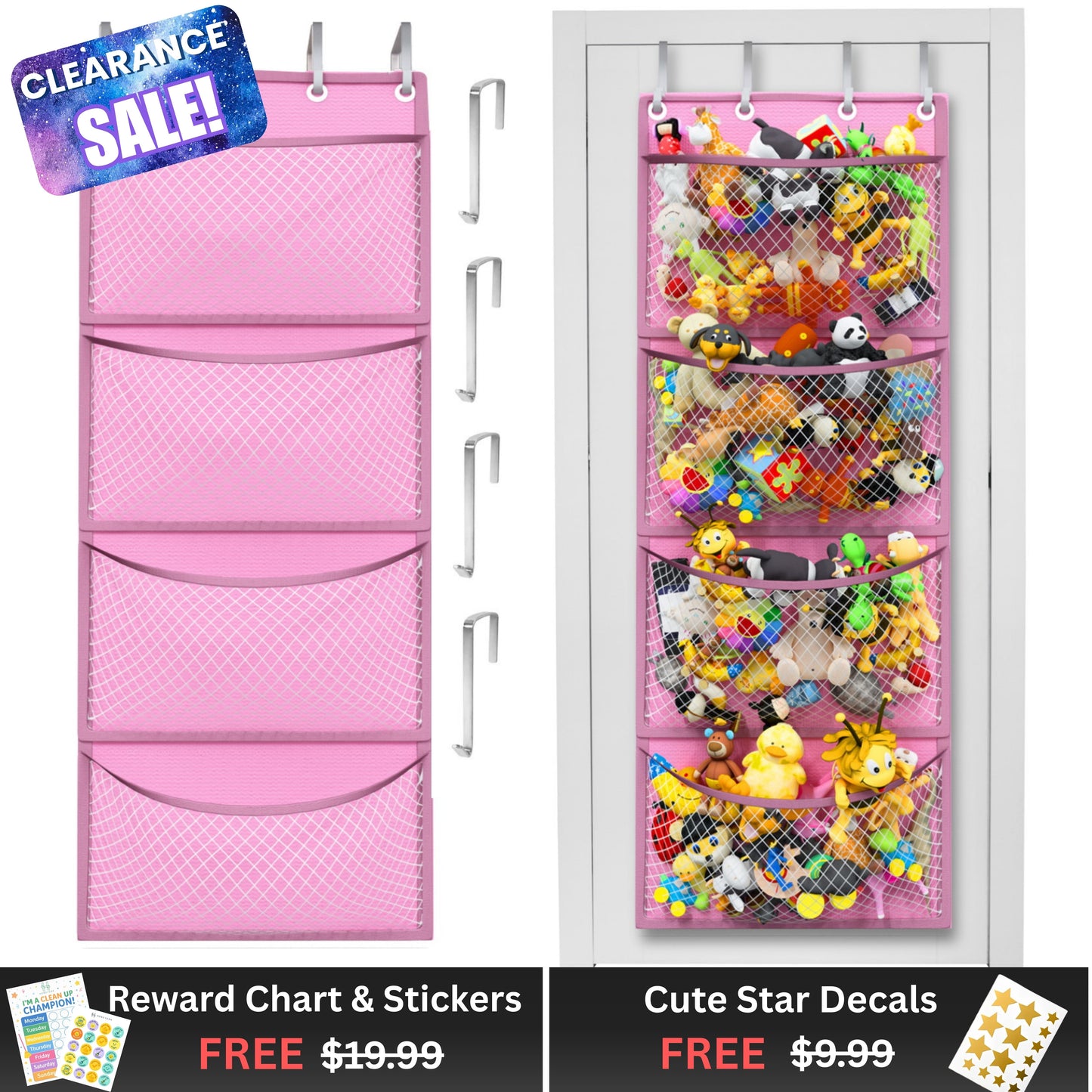 Honeyera® The Original Stuffed Animal Storage (Patented)