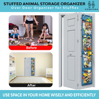 12" Storage for Stuffed Animal - Slim Door