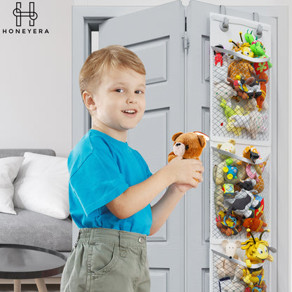 Storage for Stuffed Animal - Over Door Organizer for Stuffies