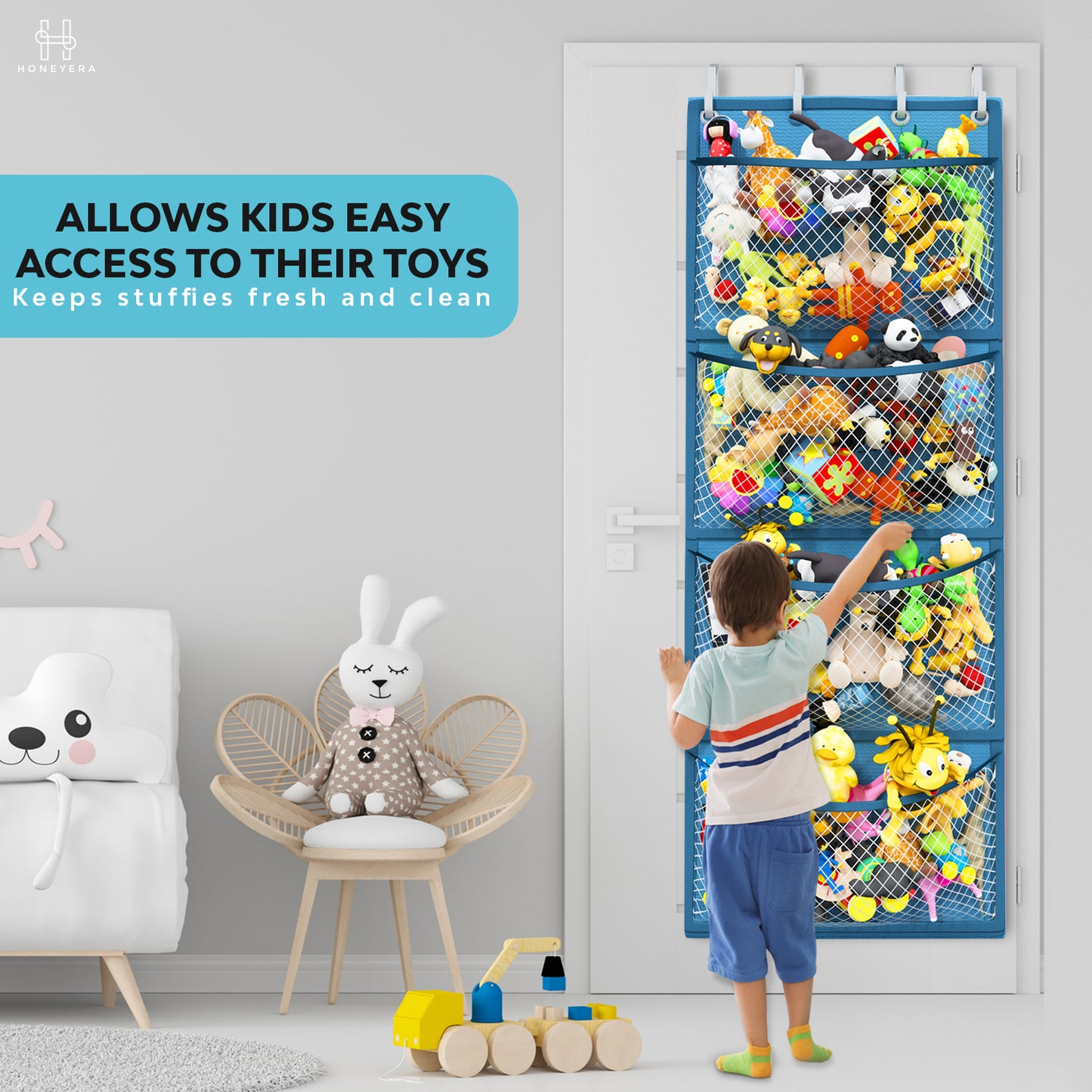 The Original Stuffed Animal Storage