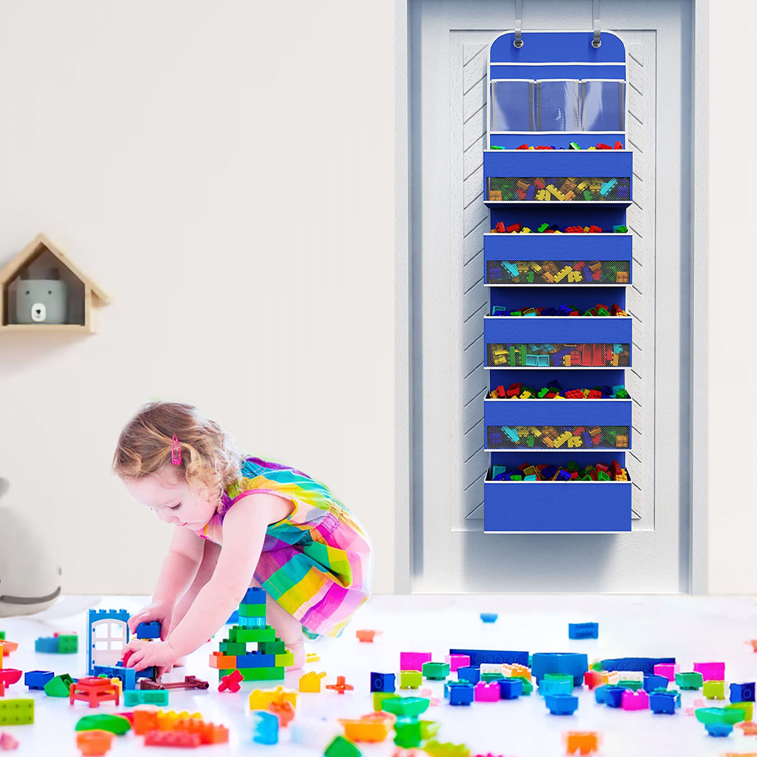 Kids Toy Storage Organizer for Girls / Boys and Building Blocks - Toy Box Organizers and Storage
